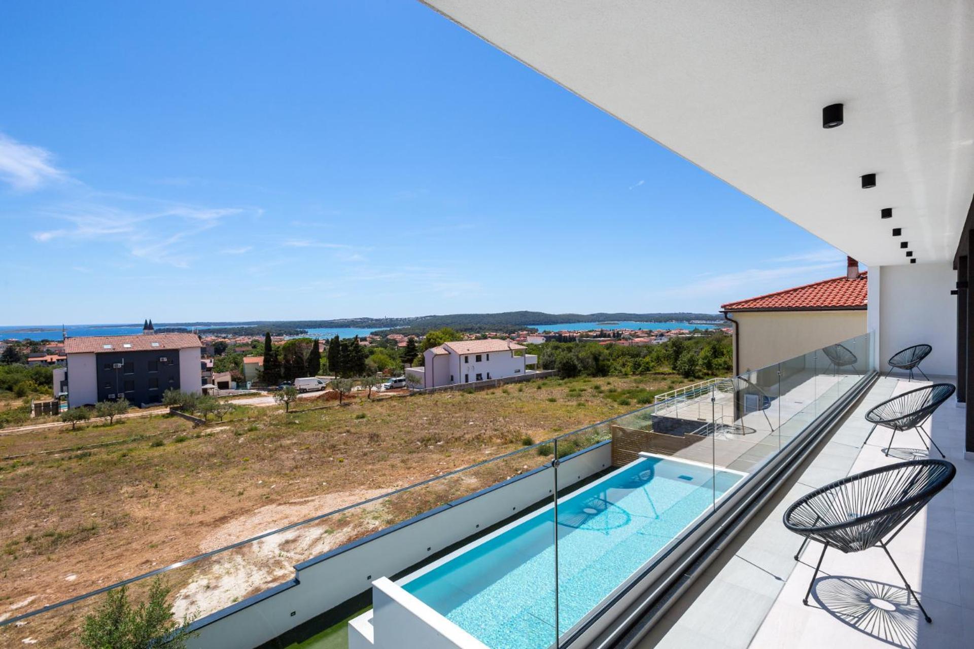 Luxury Villa Dali With Sauna, Whirlpool And Sea View In Medulin Only 1,7 Km From The Beach Extérieur photo