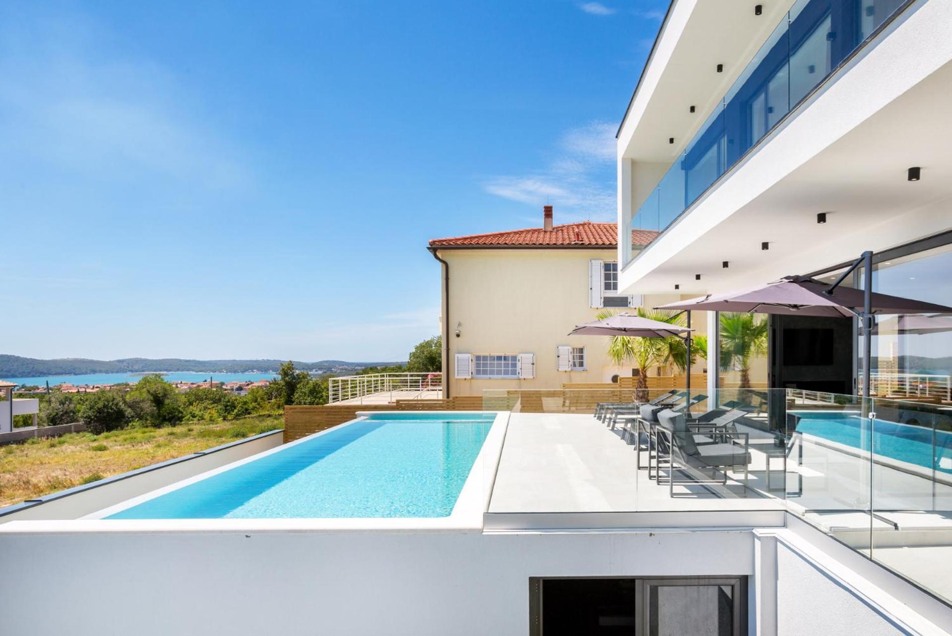 Luxury Villa Dali With Sauna, Whirlpool And Sea View In Medulin Only 1,7 Km From The Beach Extérieur photo